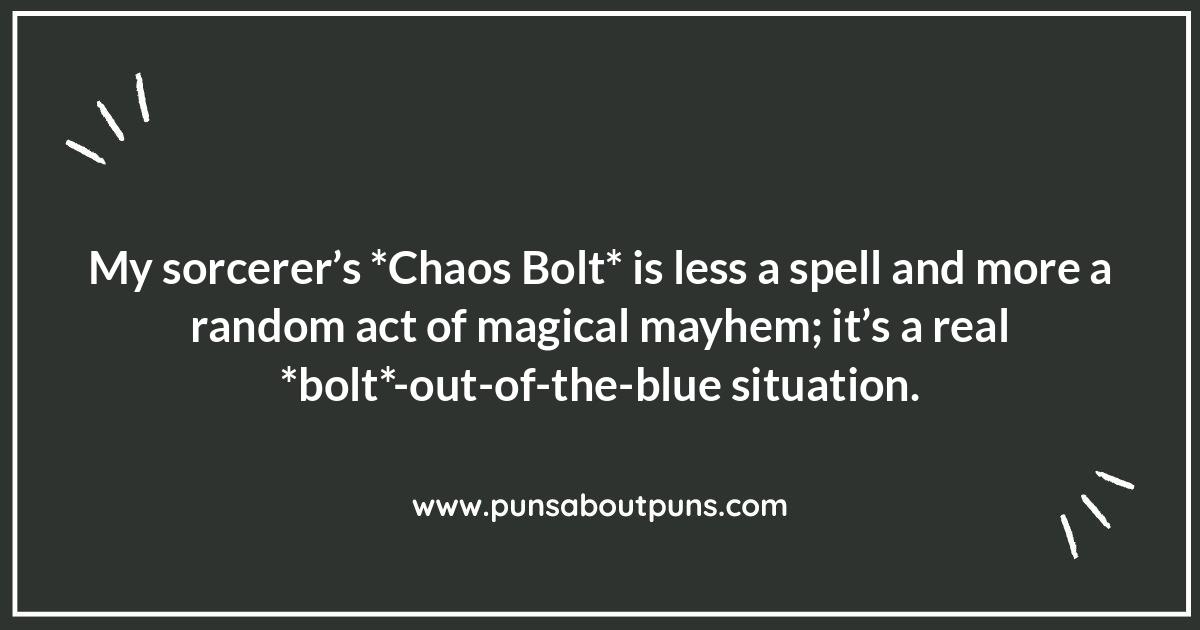 Sorcerer Spell Puns: Casting Comedy with Every Incantation