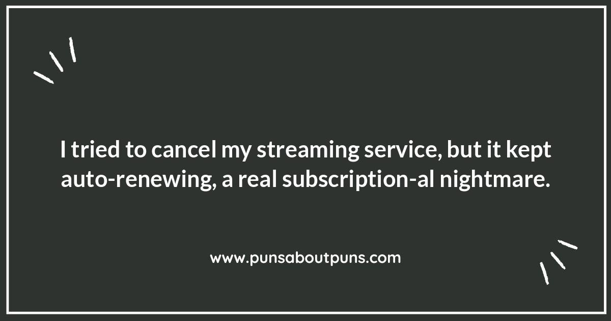 Streaming Platform Puns: A Hilarious Dive into Binge-Watching Humor