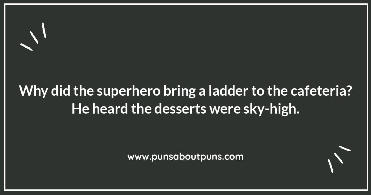 Superhero Puns and Jokes: School Lunchbox Humor for Little Heroes