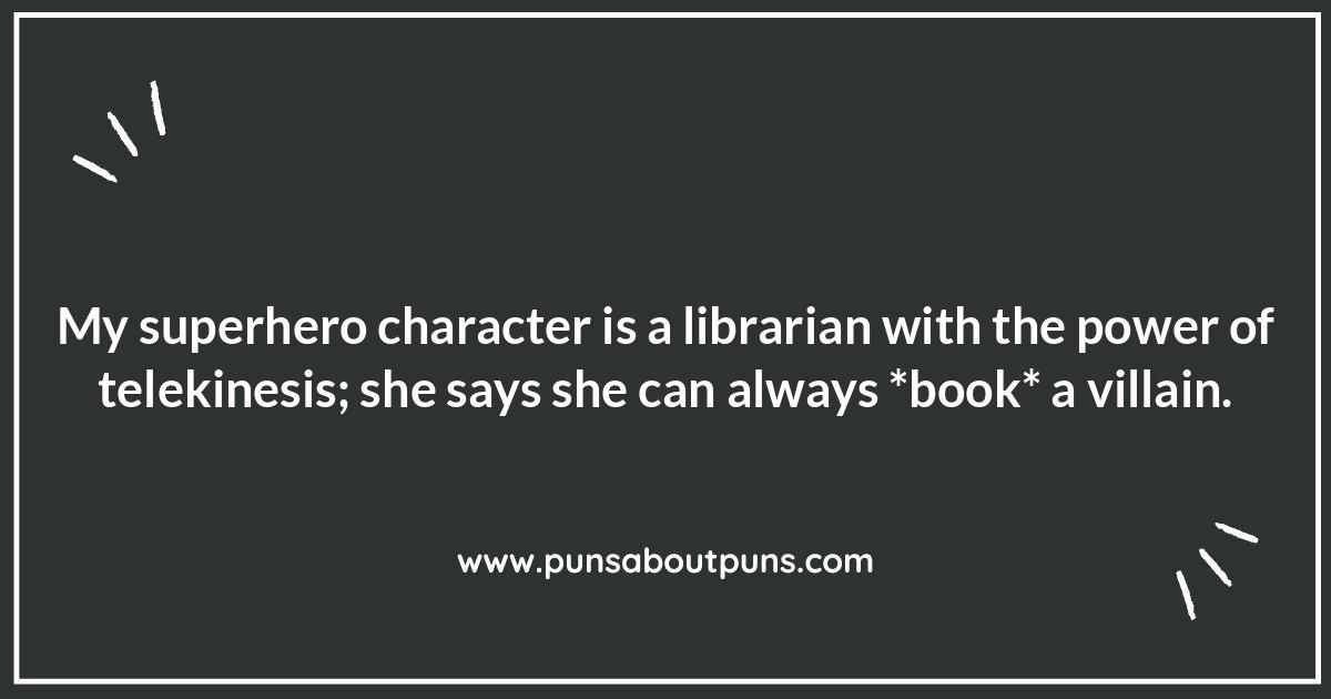 Superpowered Silliness: Superhero Fictional Character Puns