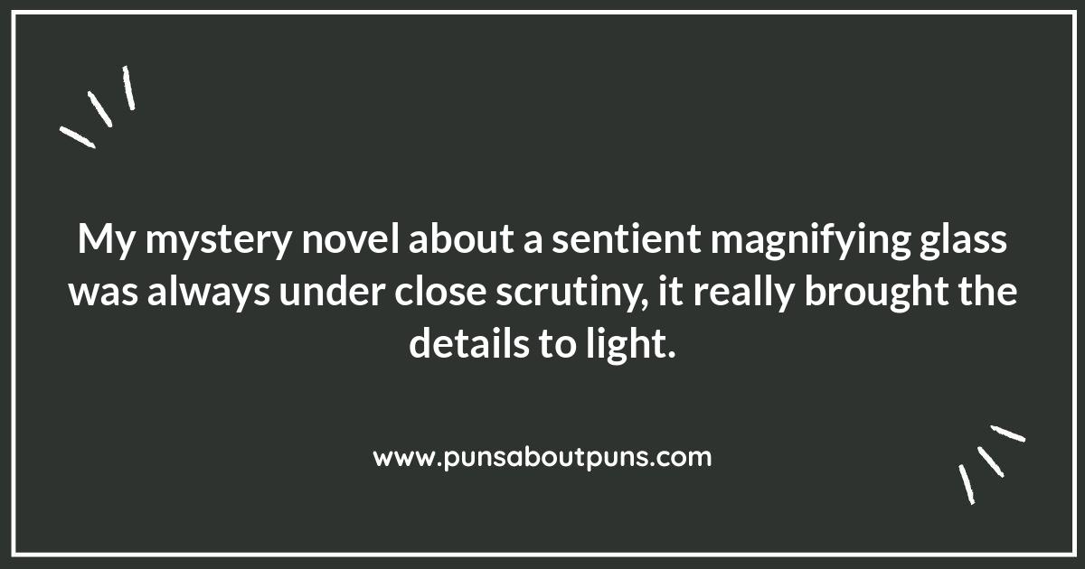 Suspenseful Silliness: Funny Lines About Thrillers and Crime Fiction