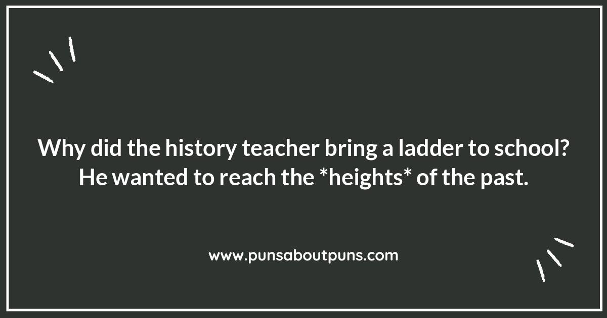 Teacher Puns and Jokes: Lightening the Mood in Class