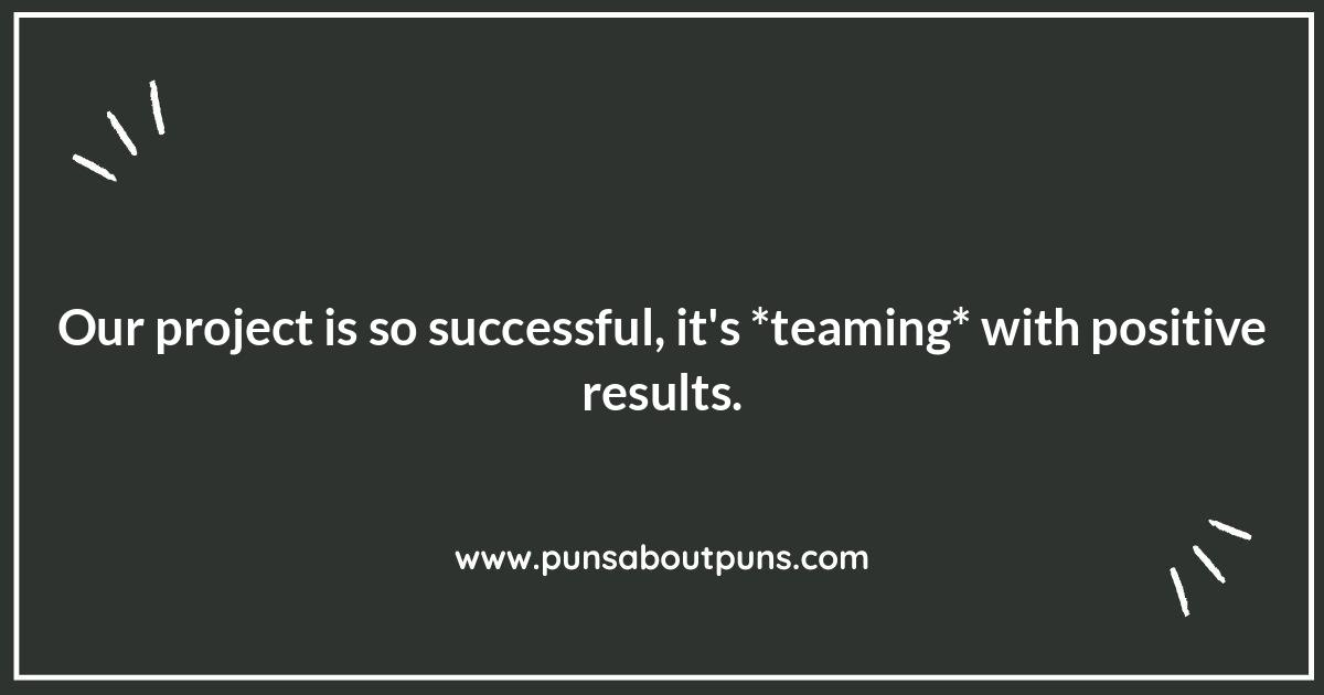 Team Puns: Collaborative Humor for a Stronger Bond