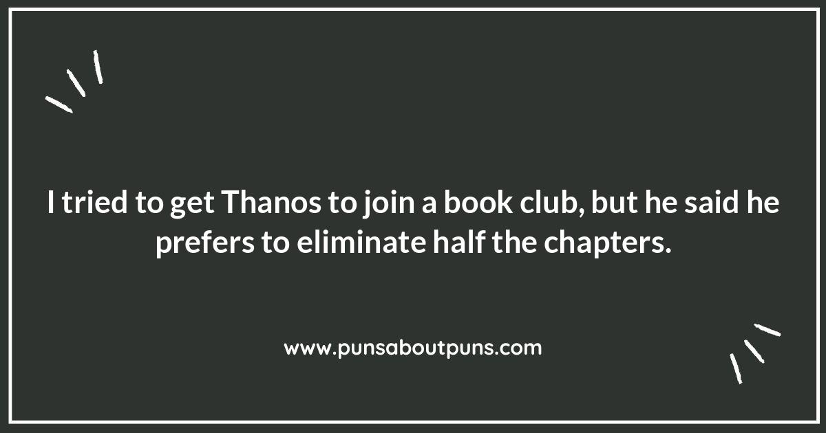 Thanos One-Liners: Perfectly Balanced Wit