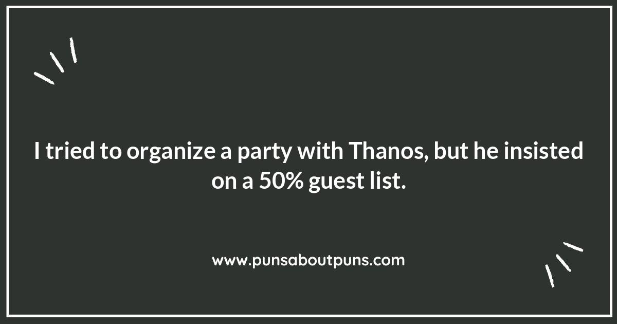 Thanos Puns: Snapping Up Laughs