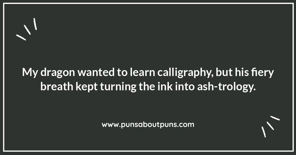 The Art of Dragon Wordplay: Exploring Puns and Humor