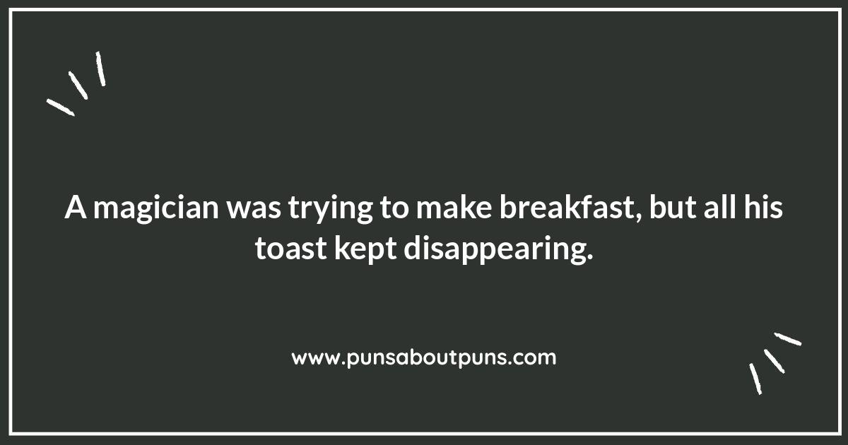 The Illusion of Laughter: Magic Puns and Jokes for Little Ones