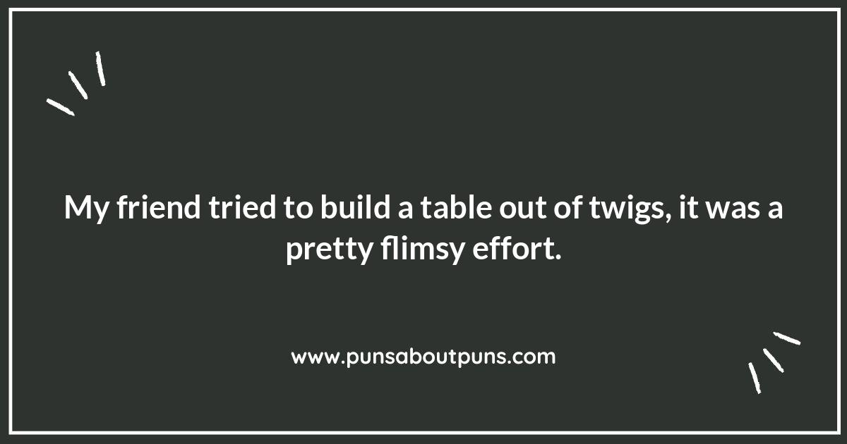 The Root of All Jokes: The Power of Wood Puns
