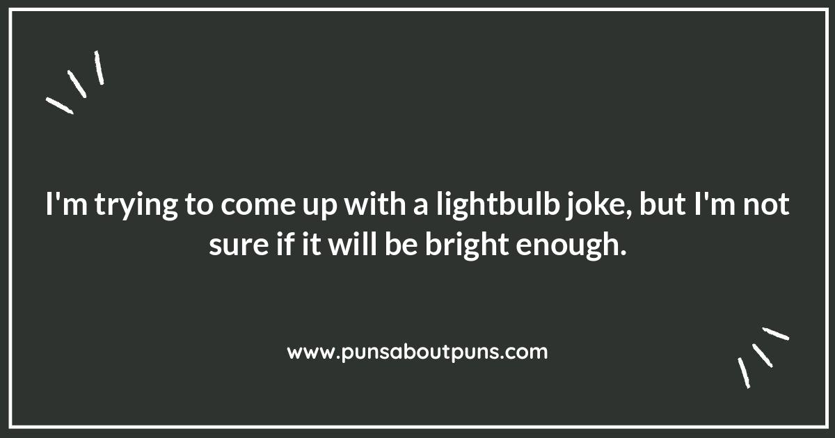 The Shocking Truth: Why Lightbulb Puns are So Funny
