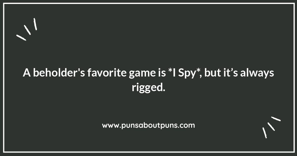 Unlocking the Humor: Beholder Puns for Every Dungeon Master