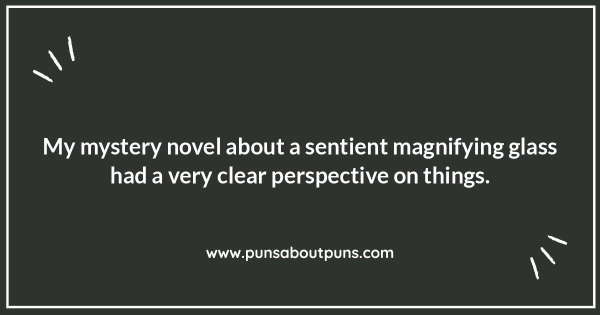 Unraveling the Best Mystery Book Puns: A Comical Case