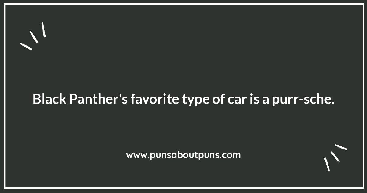 Vibranium Humor: Black Panther Puns That Pack a Punch