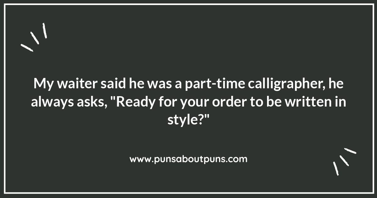 Waiter Jokes: When the Service is Served with a Side of Comedy