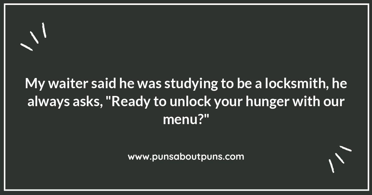 Waiter Puns: From Appetizers to Dessert
