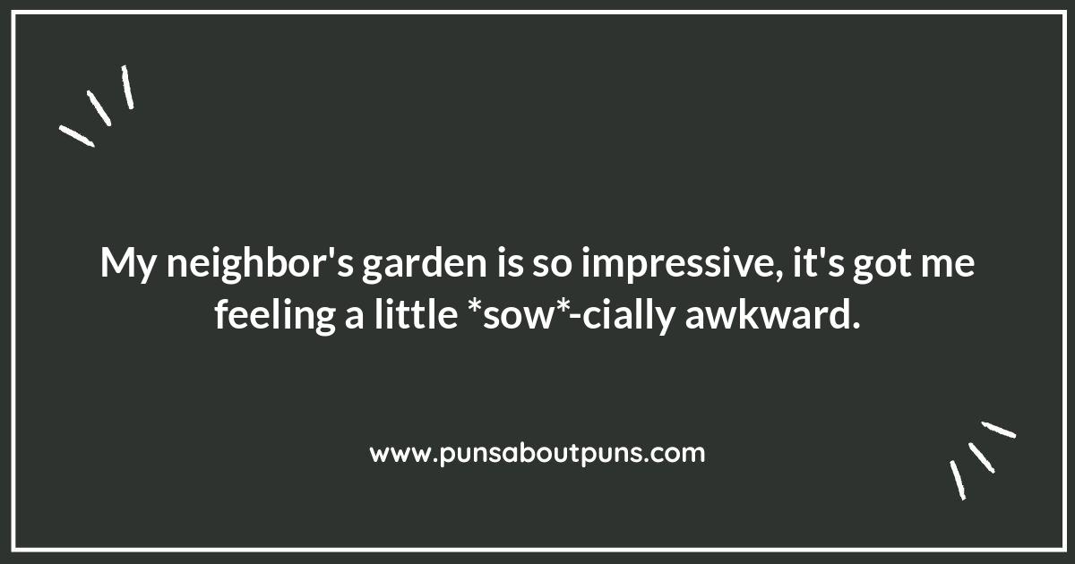 Weeding Out the Bad: The Best Gardener Puns