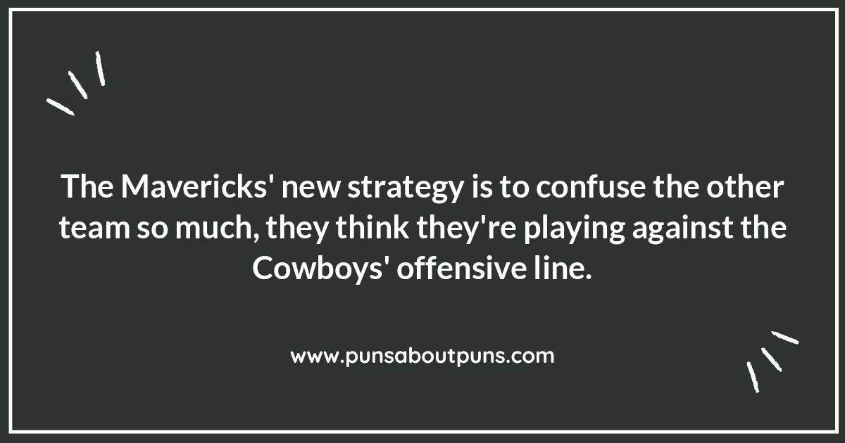When the Cowboys Take a Break: Finding Humor in Mavericks Games