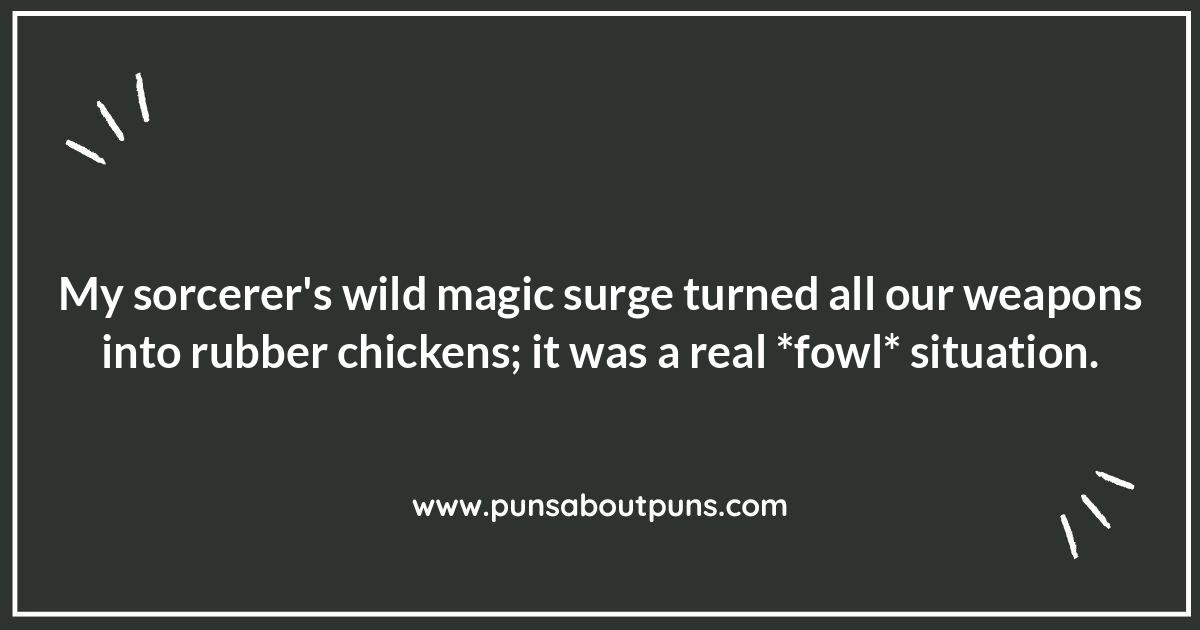 Wild Magic Sorcerer Jokes: Chaos and Comedy Collide
