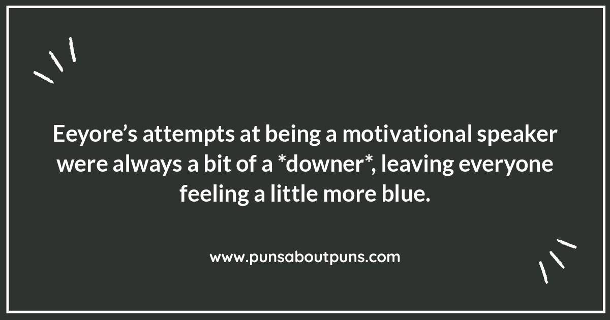 Winnie the Pooh Character Puns: Eeyore’s Gloomy Giggles and More