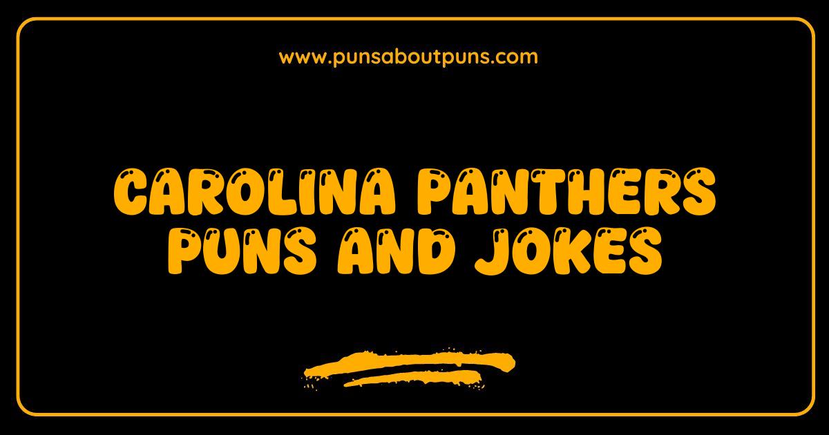 Best Carolina Panthers Puns and Jokes That Will Have You Roaring