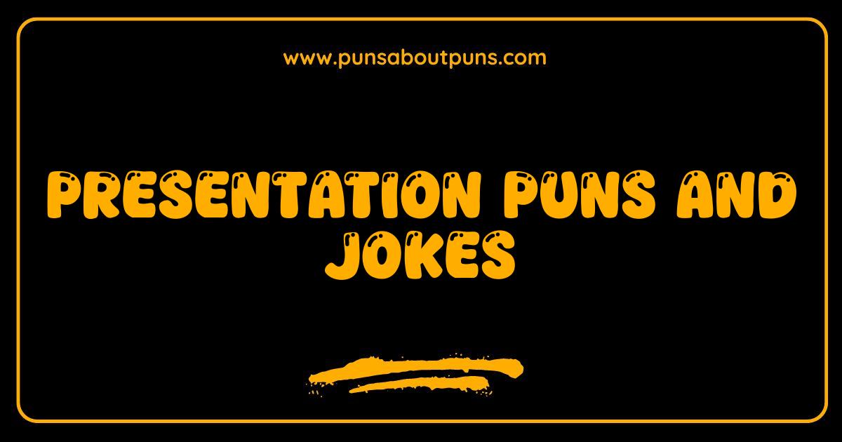 Best Presentation Puns and Jokes That Will Slide Into Your Audience
