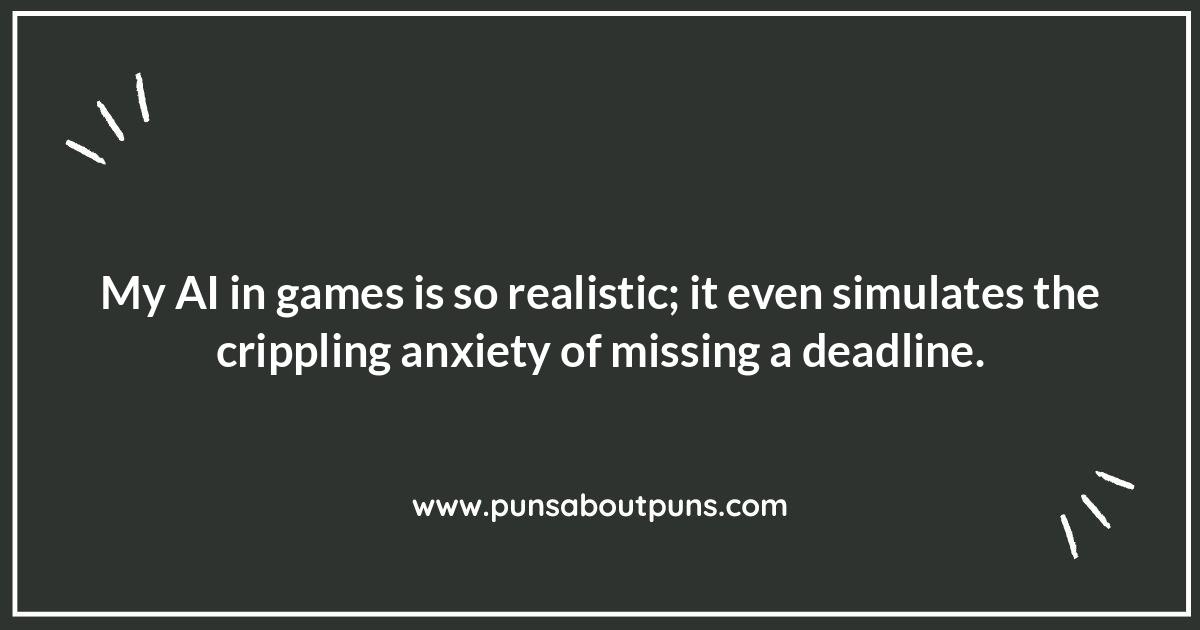AI in Games Puns: Intelligently Funny