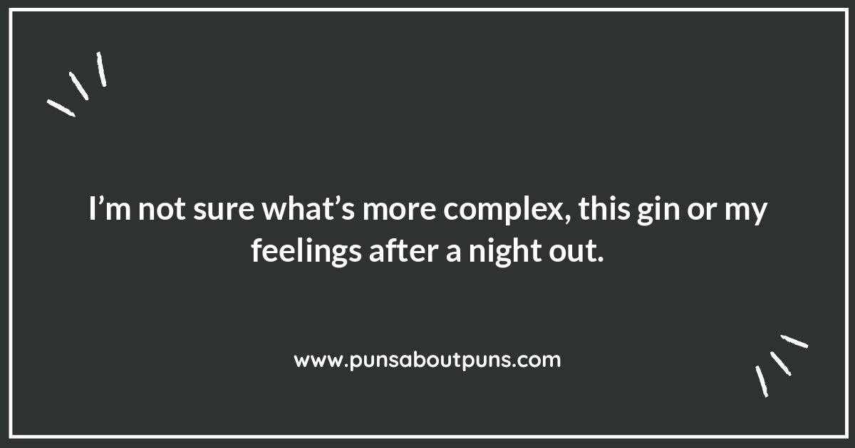 A Twist of Humor: Gin Puns That Are Extra Dry