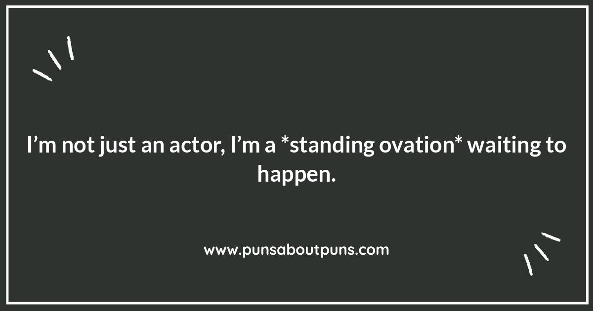 Actor Puns for Kids: Stage-Worthy Silliness