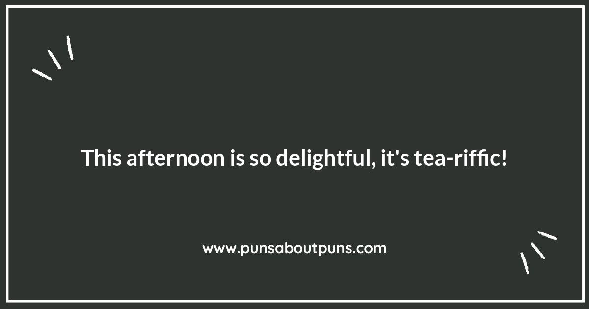 Afternoon Tea Puns: Brew Up Some Humor