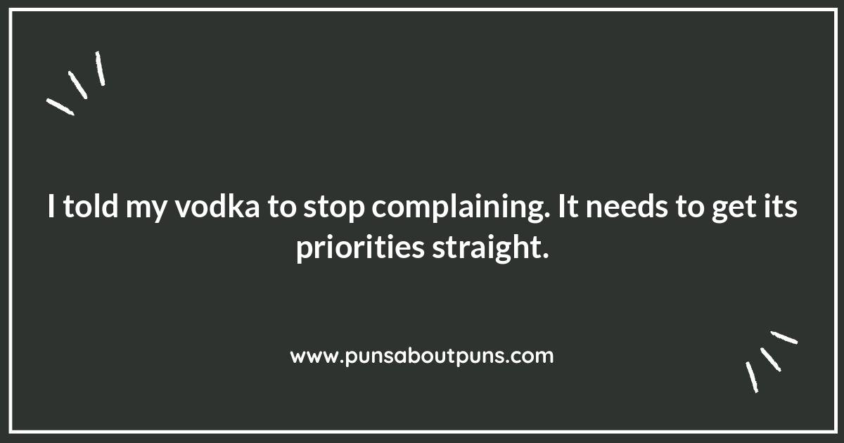 Alcohol Puns and Jokes: A Spirited Collection
