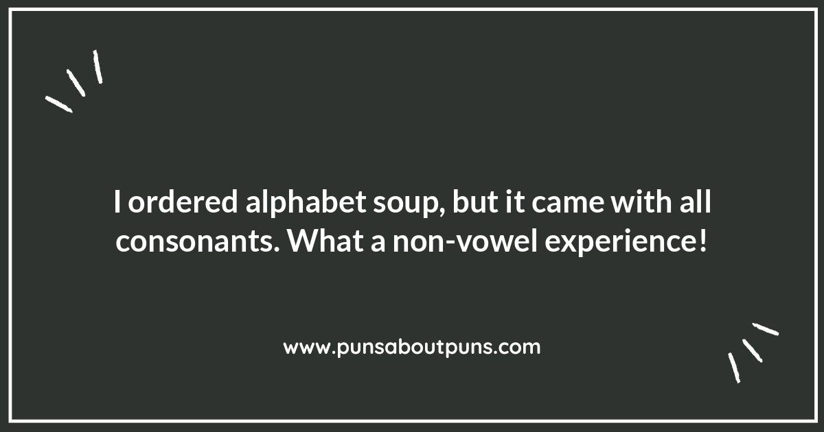 Alphabet Soup Puns: Spelling Out the Fun