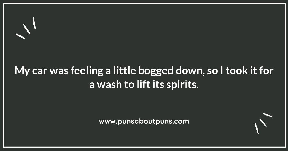 Automotive Puns: Related to Car Washing