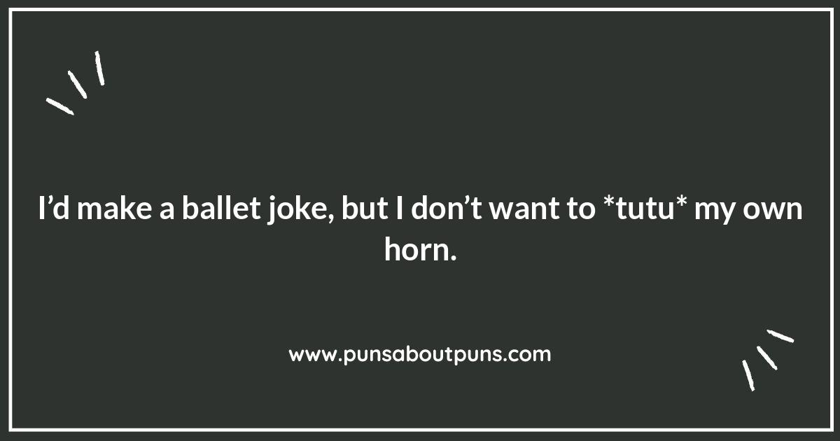 Ballet-ically Funny: The Best Dancer Puns