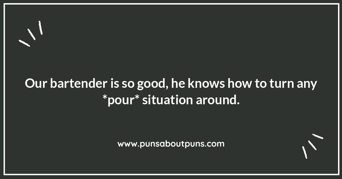 Bartender Puns for Every Spirit: A Comprehensive Guide