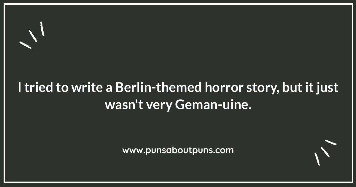 Berlin Travel Puns: Seeing is Believing