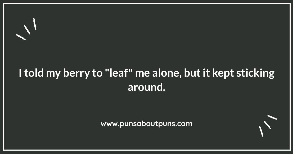 Berry-licious Wordplay: Puns for Berry Lovers