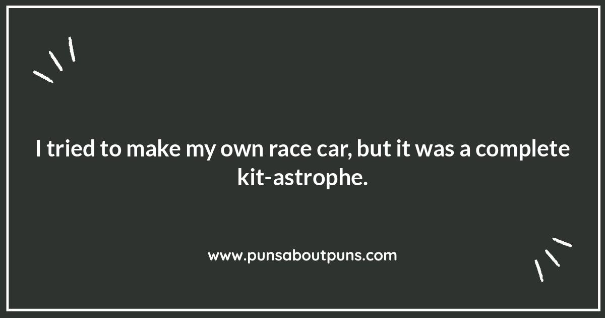Beyond the Finish Line: Unexpected Race Car Driver Puns and One-Liners