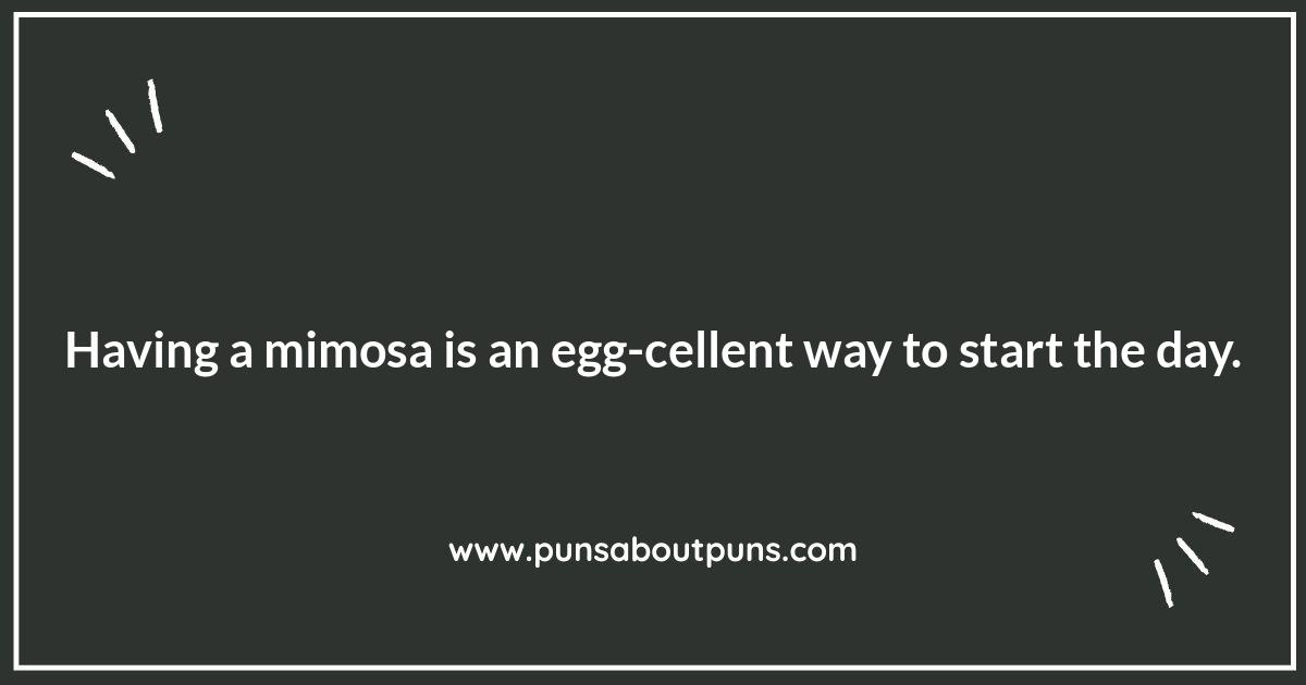 Boozy Brunch Puns: Mimosas and Merriment