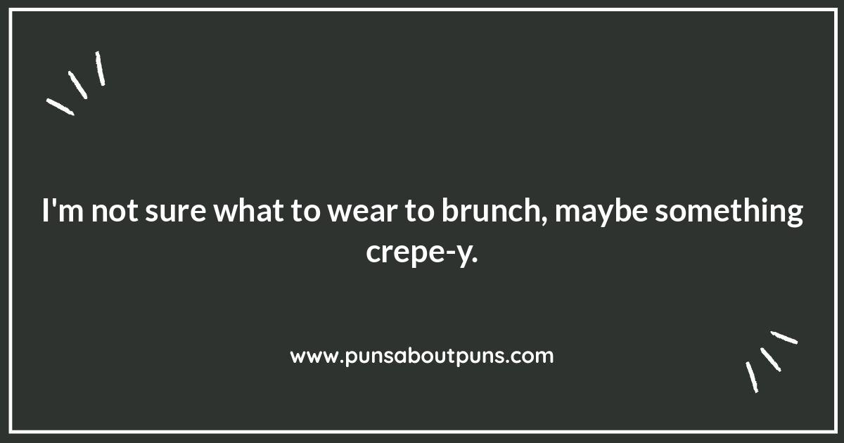Brunch Puns: The Perfect Recipe for Laughter
