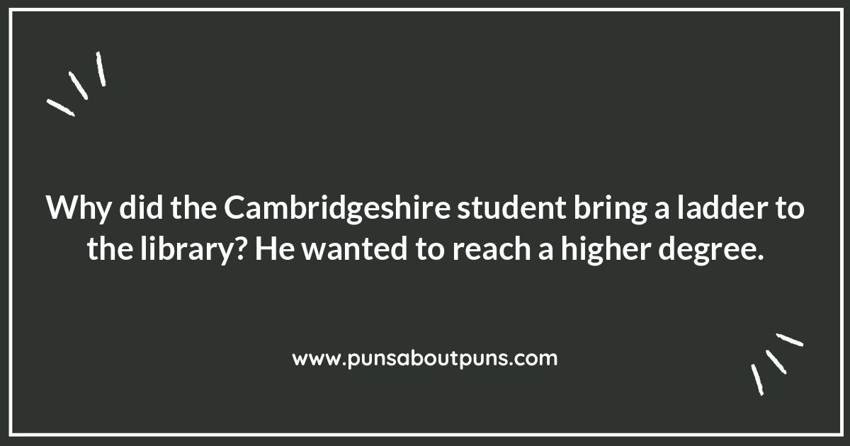 Cambridgeshire Puns: A County of Clever Wordplay