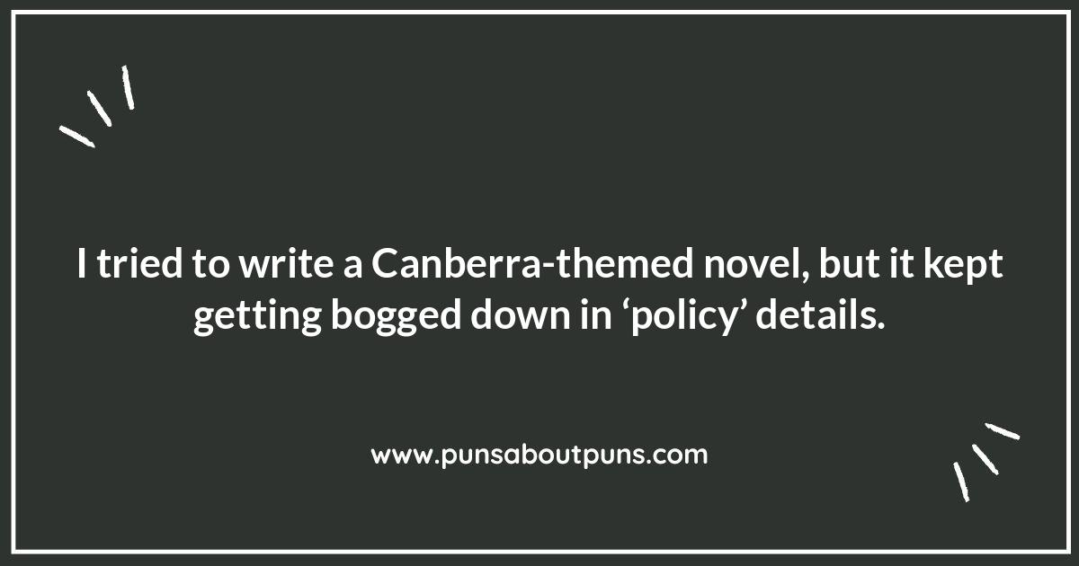 Canberra-themed Jokes: From Parliament House to Lake Burley Griffin