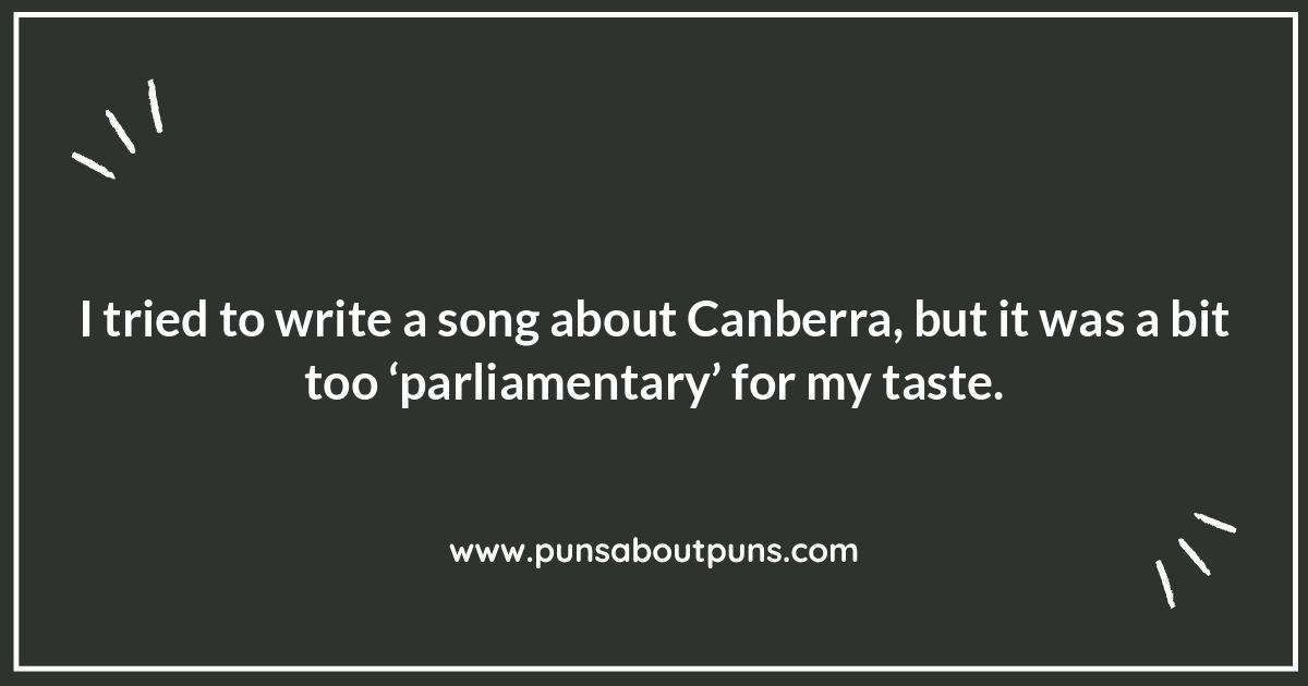 Canberra Puns: A Capital Idea for Laughs