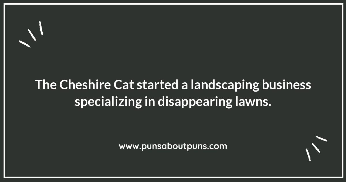 Cheshire Cat Jokes: Disappearing Acts of Laughter