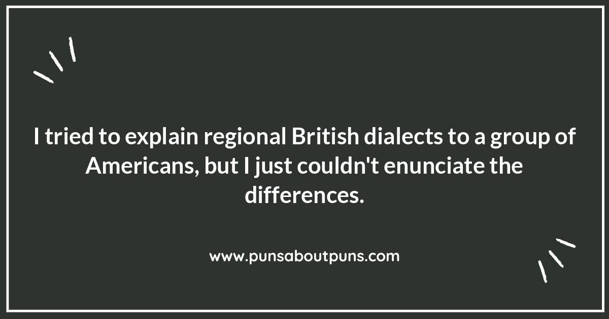 Classic British Puns: Timeless Wordplay