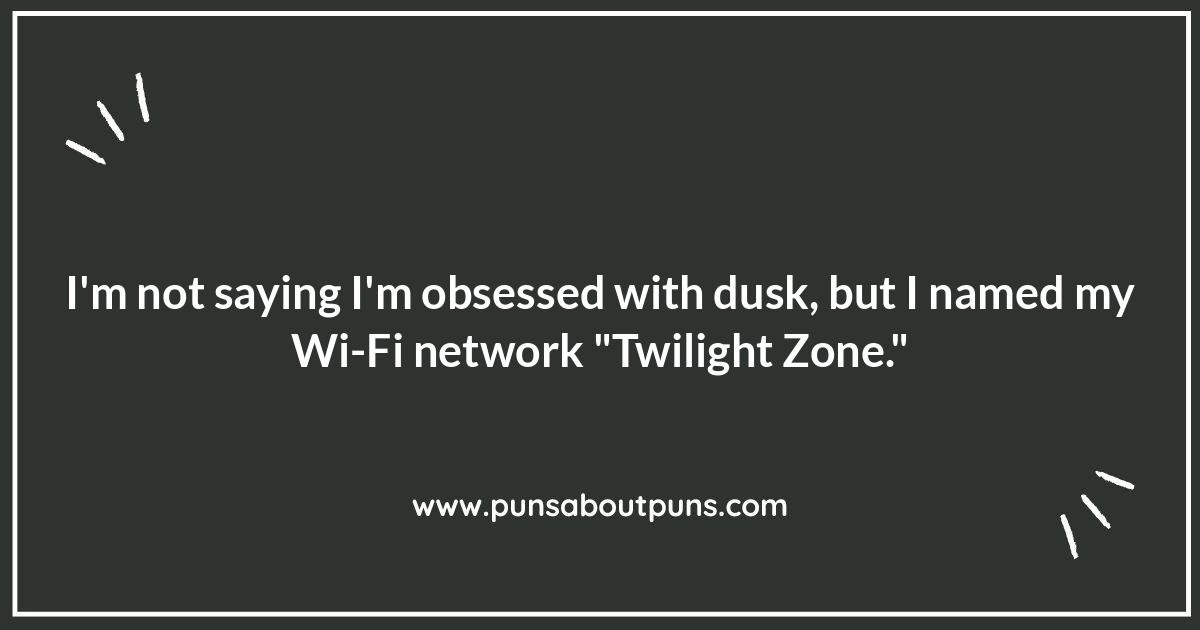 Clever Evening Puns: Wordplay After Sundown