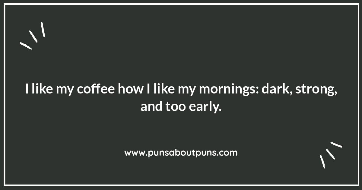 Coffee Puns: Brewing Up Some Fun