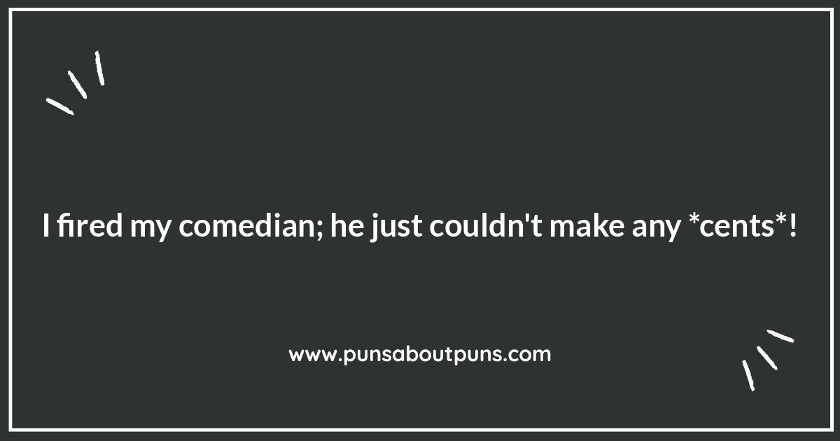 Comedian Puns and Jokes: The Art of the Groan