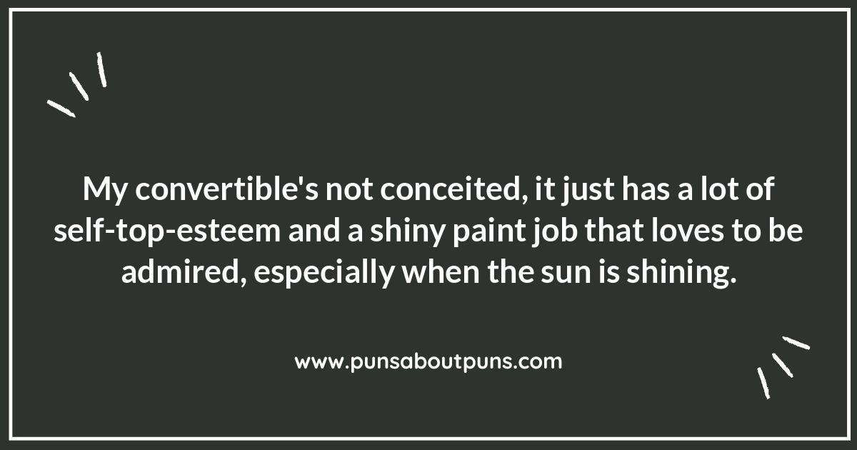 Convertible Car Jokes: Driving the Comedy Highway