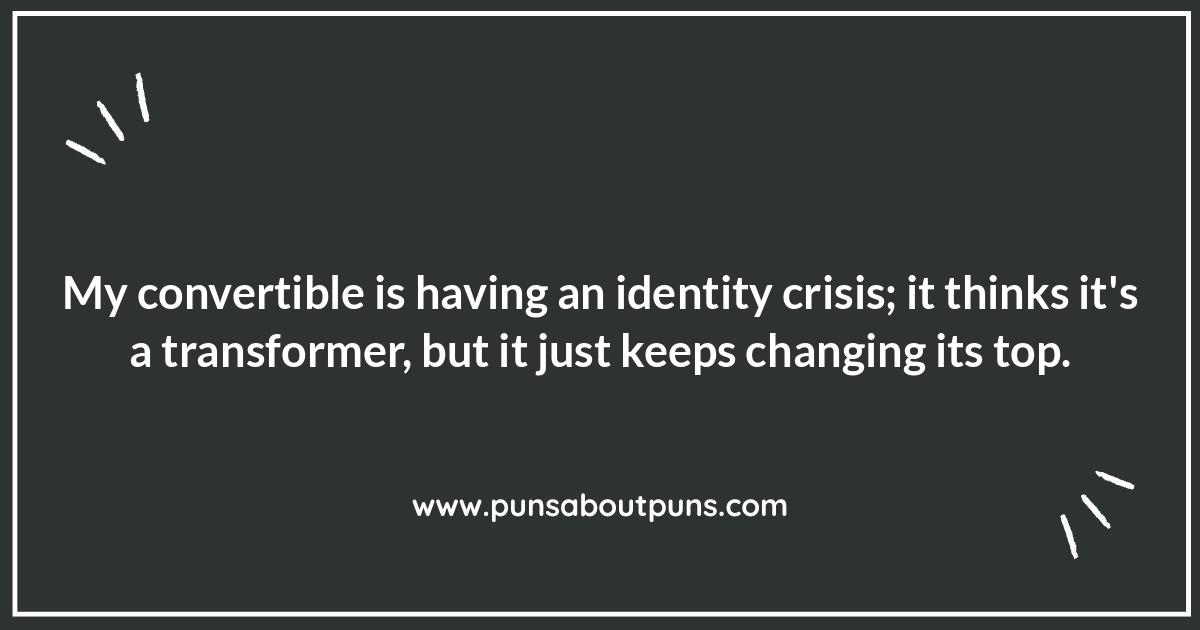 Convertible Jokes: Shifting Gears into Laughter