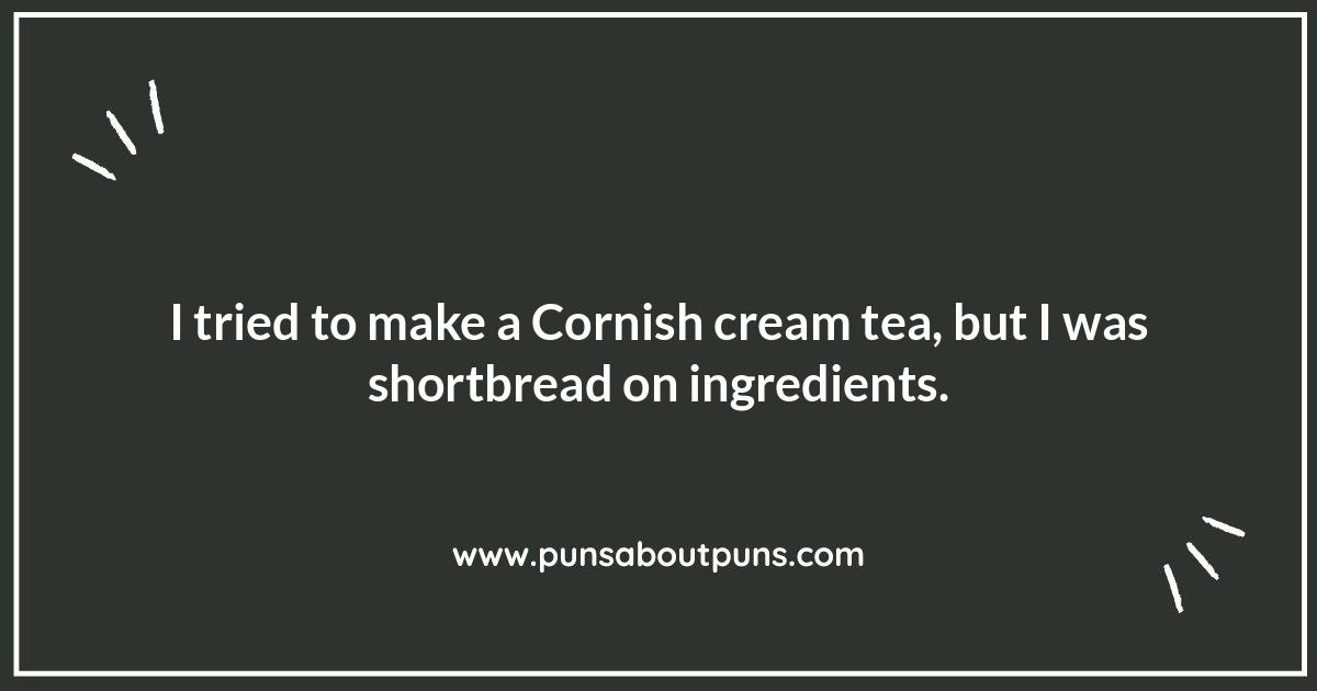 Cornwall Food Puns: Scone but Not Forgotten