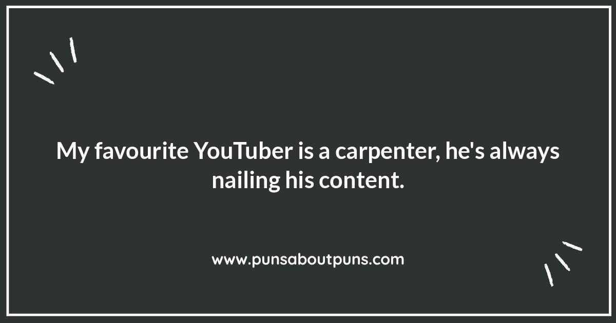 DIY Laughs: Crafting Clever YouTuber Puns